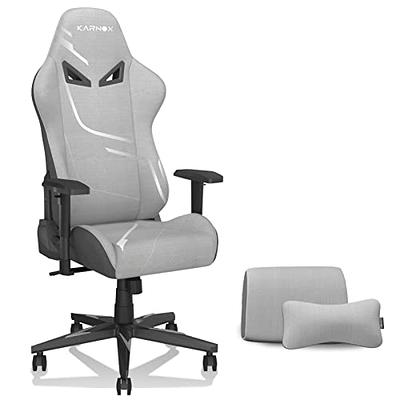 Ergonomic Gaming Chair with 4D Armrests, Headrest, & Lumbar Support Inbox Zero Upholstery Color: Black