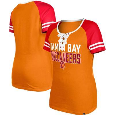 Girls Infant Red/Pewter Tampa Bay Buccaneers Heart to Heart Jersey  Tri-Blend Dress