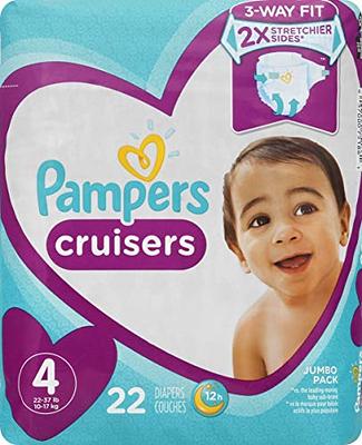 Pampers Cruisers, Diapers Size 4, 22 Count - Yahoo Shopping