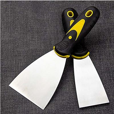 MulWark Drywall Hand Tool Kit,5PC Putty Knife Scrapers, Spackle
