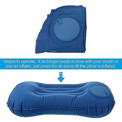 PATIKIL Camping Pillow, 2 Pack Portable Camp Beach Pillow Ultralight  Inflatable Travel Airplane Pillow Lumbar Support for Hiking Backpacking,  Blue Black - Yahoo Shopping