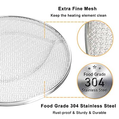 Reusable 5-in-1 Indoor Grill Accessories Stainless Steel Splatter Shield  Fine Mesh And Splatter Screen Safe Cooking For Ninja - AliExpress