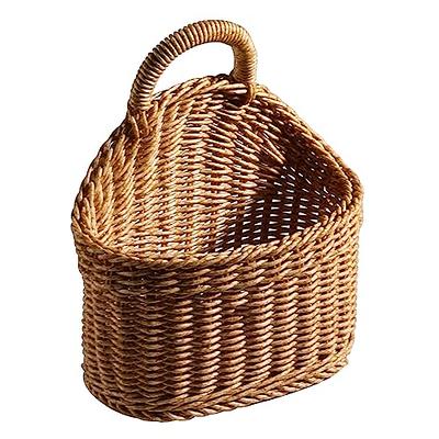 Basket Wicker Storage Office, Wicker Basket Organizers