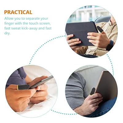 1 Pair Gamer Sleeve Sweatproof Dedales Gamer Finger Cover Touch-Screen  Fingertips Sleeve For Mobile Games