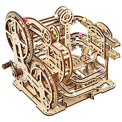 Mechanical UGEARS wooden 3D puzzle Model Hagrid Flying Motorbike