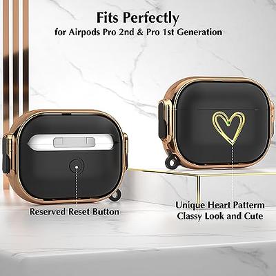 Olytop for Airpods Pro 2/1 Gen Case Cover with Lock (2019/2022/2023),  Rugged Locking Case for Airpod Pro 2nd/1st Generation Shockproof Armor