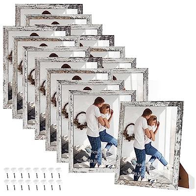 4x6 White Picture Frame Set Pack of 3 4x6 Wood Picture Frames for Gallery  Wall 3 4x6 White Frames - Yahoo Shopping