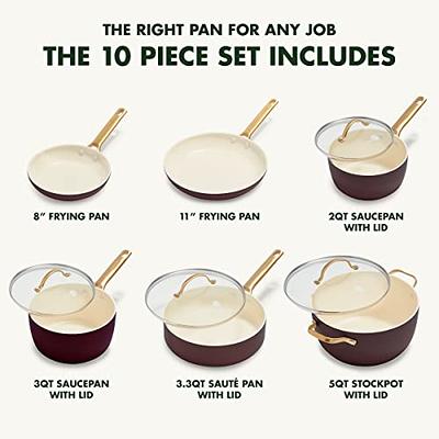 GreenPan Reserve 10-Piece Hard Anodized Aluminum Ceramic Nonstick