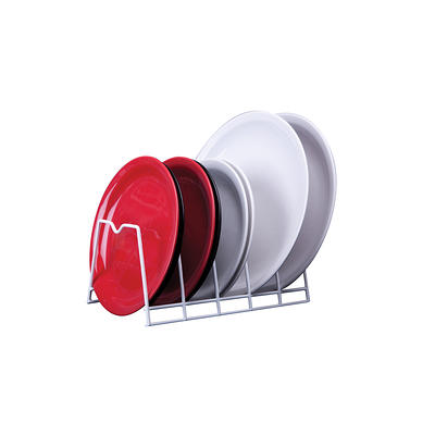 MegaChef 17.5 Red Dish Rack