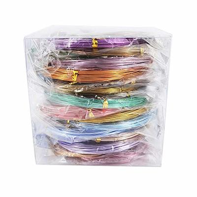 Inspirelle 20 Colors Aluminum Craft Wire Bendable Metal Wire for Jewelry  Craft Making, 10M Each Color (20 Guage (0.8mm)) - Yahoo Shopping