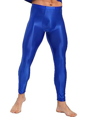 Women Glossy Shiny Oil Thin Leggings Toeless Smooth Casual Yoga Fitness  Pants