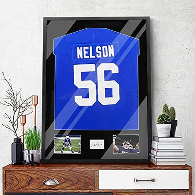  NBA Logo Jersey Display Case Frame Finish: Black, NBA