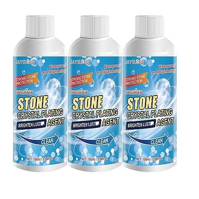 Stone Stain Remover Cleaner 2023 New Nano Crystal Coating Agent for Tile &  Furniture, Stone Crystal Plating Agent, Marble Stone Cleaner Polishes for  Marble, Granite, Tile, Kitchen Cooktops (3 Bottles) - Yahoo Shopping