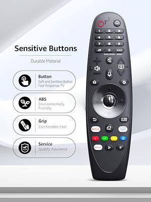 Silicone LG MR22GN Remote Case Compatible with LG MR21GA/MR23GN MR22GA OLED  Smart TV Magic Remote,Shockproof Protective Cover for 2021-2023 LG Magic  Remote Cover with Loop LG TV Remote Cover - Yahoo Shopping