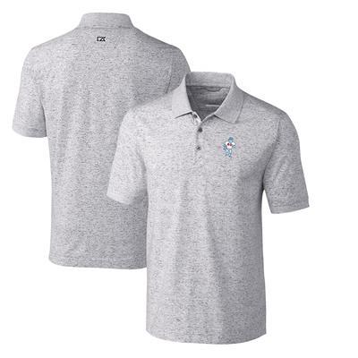 Men's Houston Oilers Mitchell & Ness White/Light Blue Top Prospect Mesh  V-Neck T-Shirt