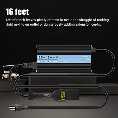 SDLOOL Golf Cart Battery Charger 36V 18A and 48V 13A, Car Battery Charger  Smart Trickle Charger Lithium LiFePO4 Lead-Acid AGM/Gel/SLA Battery Charger  for Club Car Car Truck Boat - Yahoo Shopping