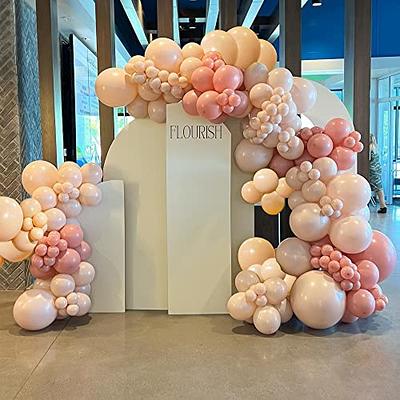 DIY Pink White Balloon Arch Kit Garland Party Decorations