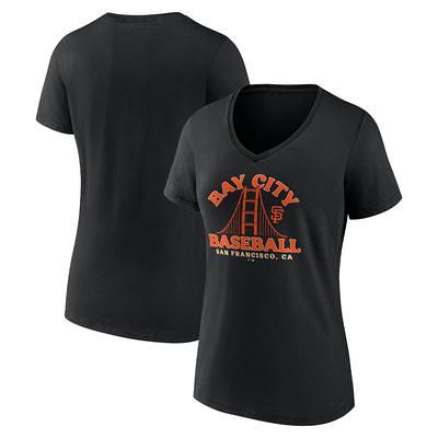 New Era Men's New Era Orange San Francisco Giants Spring Training Circle T- Shirt