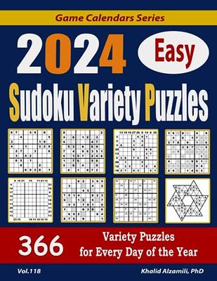 1000 Easy to Hard Sudoku Puzzles: Pretty Pocket-Size Sudoku Puzzle Book for  Adults - Easy to Hard Sudoku Puzzles with Solutions (Brain Games Book)  (Paperback) 