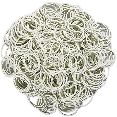 AMUU Rubber Bands1200pcs white small Rubber Band Mini Soft Elastic Bands  for Hair Braids Hair Diameter 16mm rubber bands for Office Supplies School  Home - Yahoo Shopping