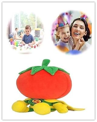 Shovelware Brain Game Plush - 6 inch Cute Apple Plushies Toy for Fans Gift - Soft Stuffed Figure Doll for Kids and Adults, Red