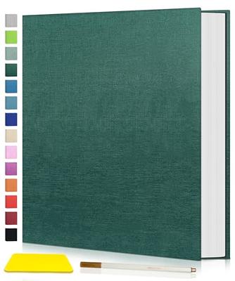  GPIRAL 8x10 Photo Album with 64 Photos, Dark Green, Linen  Cover, Acid-Free, PVC-Free, Stylish, Durable, and Vibrant : Home & Kitchen