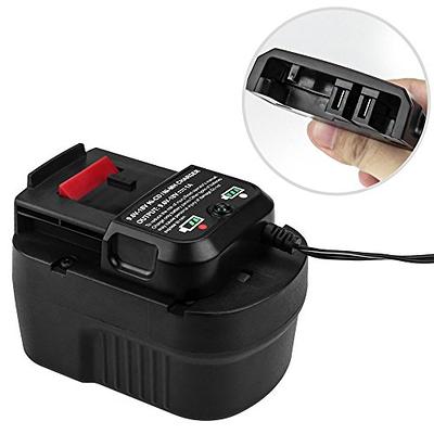 Replacement for Black and Decker 9.6V-18V Battery Charger: 90571729,  90556254-01, 90592360-01 Compatible with Black and Decker 18V 14.4V 12V 9.6V  NiCad & NiMh Battery - Yahoo Shopping