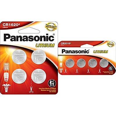 Panasonic CR2032 3V Lithium Coin Batteries (Pack of 4) 