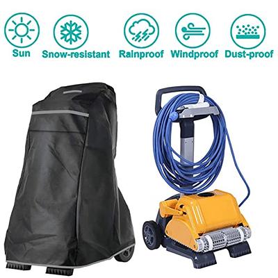 Robotic Pool Caddy Cover Pool Cleaner Cover Compatible for Universal  Classic Caddy and Dolphin Pool Vacuum,Sunproof Waterproof Windproof and  Dustproof