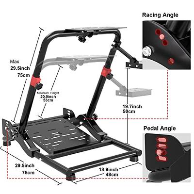 DIWANGUS Racing Steering Wheel Stand Simulator Racing Stand Tilt