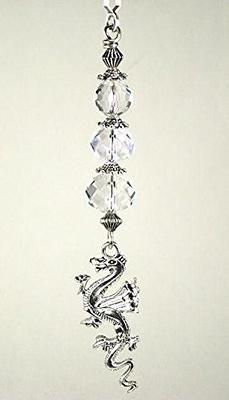 Silvery Dragon and Clear Faceted Glass Ceiling Fan Pull Chain - Yahoo  Shopping