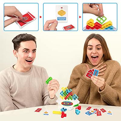 iYuePeng Board Games for Kids & Adults Tetra Tower Balance Stacking Toys  Perfect for Family Games, Parties, Travel - Yahoo Shopping