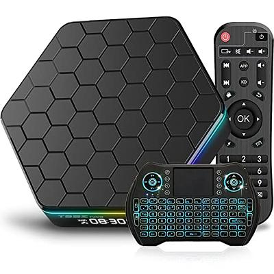 BL Android TV Box 11.0, 2024 Android TV Box 4K 4GB RAM 64GB ROM, X88PRO TV  Box Android RK3318 Chip 2.4G/5G Wi-Fi Bluetooth 4.0 100M Ethernet USB 3.0