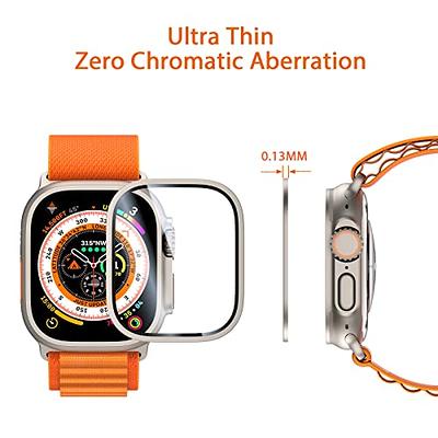 For Apple Watch Ultra /Utlra 2 49mm One-Piece TPU Sport Band Strap + Rugged  Case