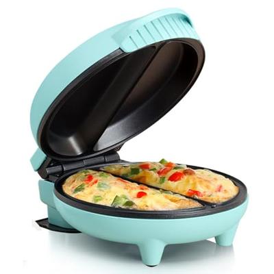 Brentwood TS-255 Non-Stick Electric Omelet Maker, Silver