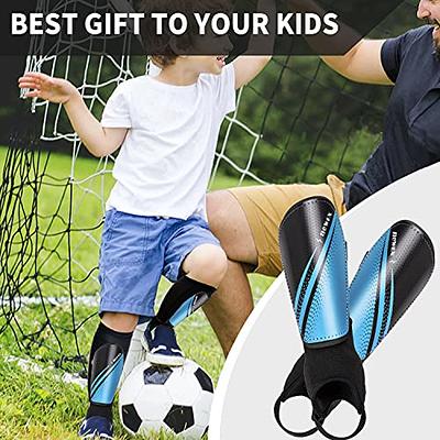 Uantc Soccer Shin Guards - Shin Guards with Adjustable Straps for