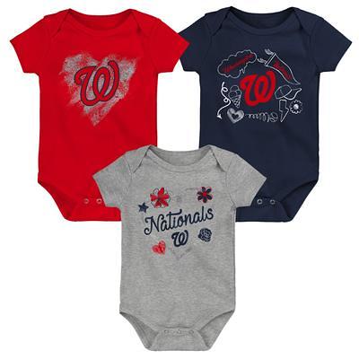 Newborn & Infant Navy/Red Boston Red Sox Three-Piece Love of Baseball Bib Bodysuit Booties Set