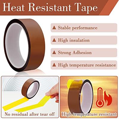 2 Rolls Heat Tape for Sublimation,30mm x 33m (108ft ) Heat Resistant Tape,Heat  Transfer Tape,Heat Vinyl Press Tape,High Temperature Tape for  Electronics,Soldering,Circuit Board,Printing,No Residue - Yahoo Shopping