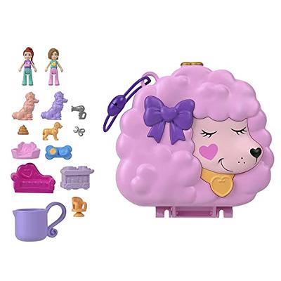 Polly Pocket Smoothie Splash Pack, Playset with 4 (3-inch) Dolls, Fashion &  20+ Outdoor Accessories