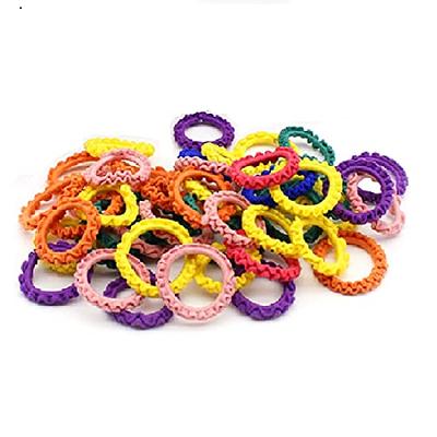  200 Pack Baby Girls Hair Ties Mini Scrunchies Multicolor  Seamless Elastics Hair Bands For Little Girl Ponytail Holder : Baby