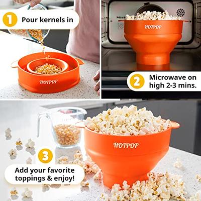 5 Core Hot Air Popcorn Popper Machine 1200W Electric Popcorn Kernel Corn  Maker Bpa Free, 95% Popping Rate, 2 Minutes Fast, No Oil-Healthy Snack for