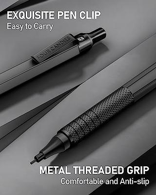 Metal Mechanical Pencil Set, 3PCS Art Drafting Pencils 0.5, 0.7