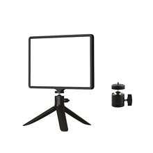 NEEWER 2 Packs 2.4G LED Panel Video Light Soft Lighting Kit, 12.9 Key  Light with Stand/Remote/3200-5600K/CRI97+/Built in 7.4V 5200mAh Battery for