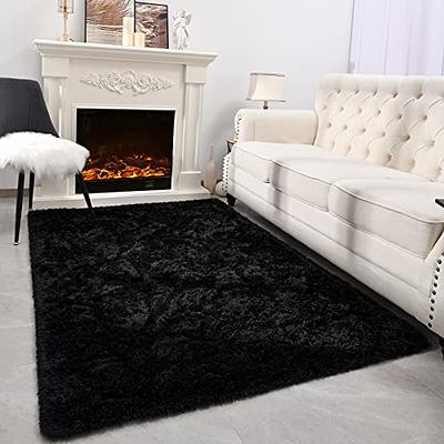 PAGISOFE Soft Comfy White Area Rugs for Bedroom Living Room Fluffy Shag