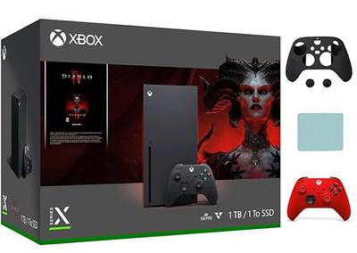  Xbox One X 1TB Star Wars Jedi Bundle Console - Xbox One X  Console & Controller included - Digital download of Star Wars Jedi game -  12GB RAM 1TB HDD 