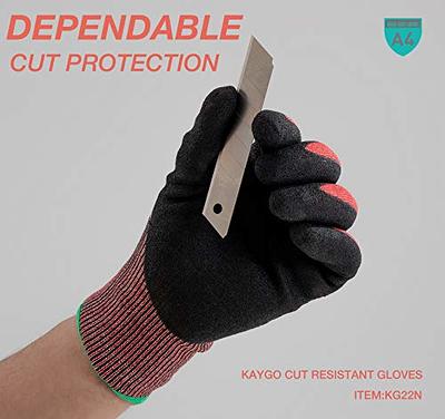 Dex Fit Level 5 Cut Resistant Gloves Cru553, 3D Comfort Stretch Fit