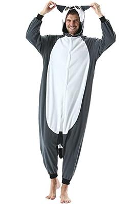 DarkCom Animal Onesie for Kids,Flannel Cosplay Lemur Halloween Christmas  Costume Parent-Child Sleepwear for Girls Boys 6-7 Years - Yahoo Shopping