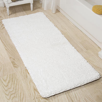 Hastings Home 2-piece Bathroom Rug Set, Memory Foam Mats, Wavy