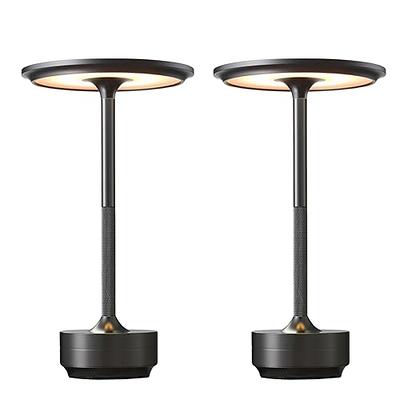 Lumisom Crystal lamp lumison Crystal Lantern Table lamp 3 Colors  Rechargeable Cordless led Portable Metal Table lamp for Lights for  Restaurant/Bedroom/bar/Cafe/Camping Lights (Black 2pcs) - Yahoo Shopping