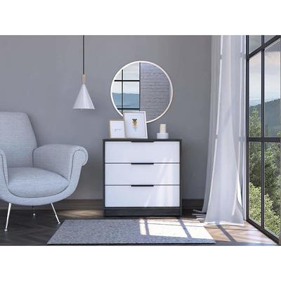 Teen Novogratz Blair Media Dresser for TVs up to 50, White Oak